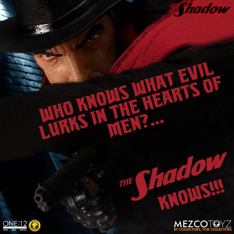 Mezco Toyz One: 12 Collectives: The Shadow (Mezco Direct Exclusive) 1:12 Scale Collectible Figure