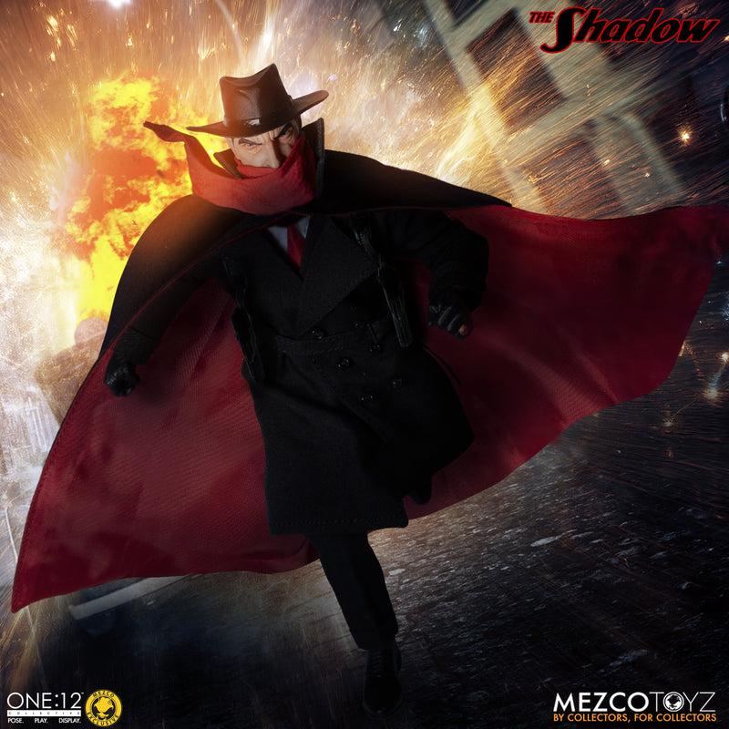 Mezco Toyz One: 12 Collectives: The Shadow (Mezco Direct Exclusive) 1:12 Scale Collectible Figure