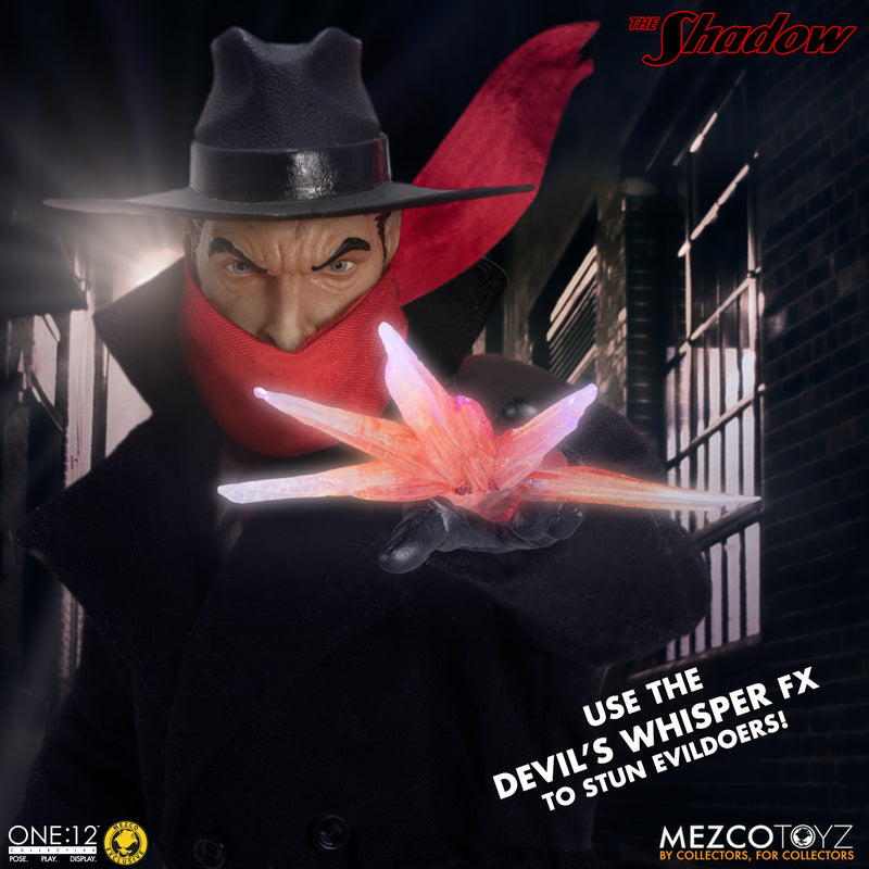 Mezco Toyz One: 12 Collectives: The Shadow (Mezco Direct Exclusive) 1:12 Scale Collectible Figure