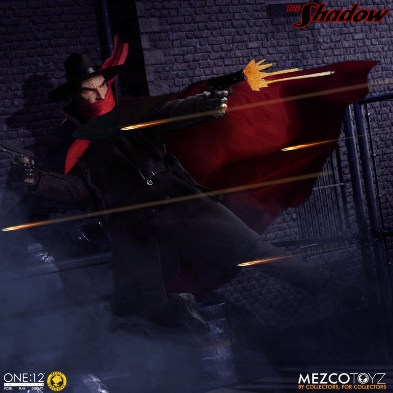 Mezco Toyz One: 12 Collectives: The Shadow (Mezco Direct Exclusive) 1:12 Scale Collectible Figure