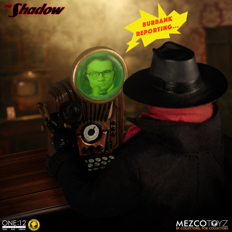 Mezco Toyz One: 12 Collectives: The Shadow (Mezco Direct Exclusive) 1:12 Scale Collectible Figure