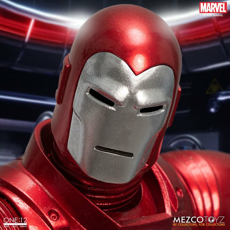 Mezco Toyz One:12 Collective Iron Man: Silver Centurion