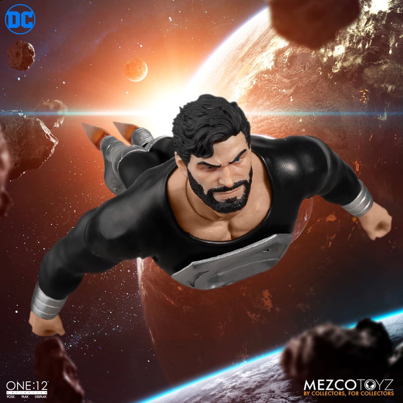 Mezco Toyz Superman: Recovery Suit Edition 1:12 Scale Collectible Figure