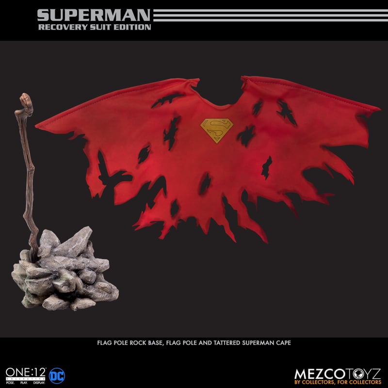 Mezco Toyz Superman: Recovery Suit Edition 1:12 Scale Collectible Figure