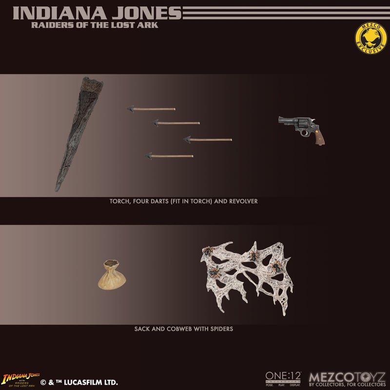 Mezco Toyz One: 12 Collective Indiana Jones: Temple Edition