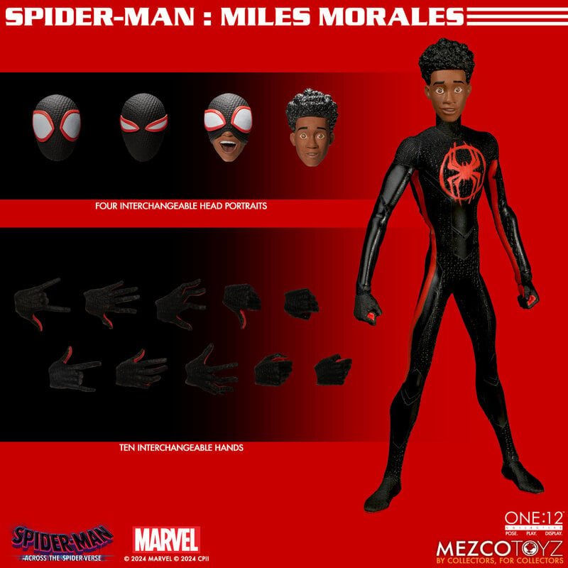 Mezco Toyz One:12 Spider-man: Miles Morales Collective Figure