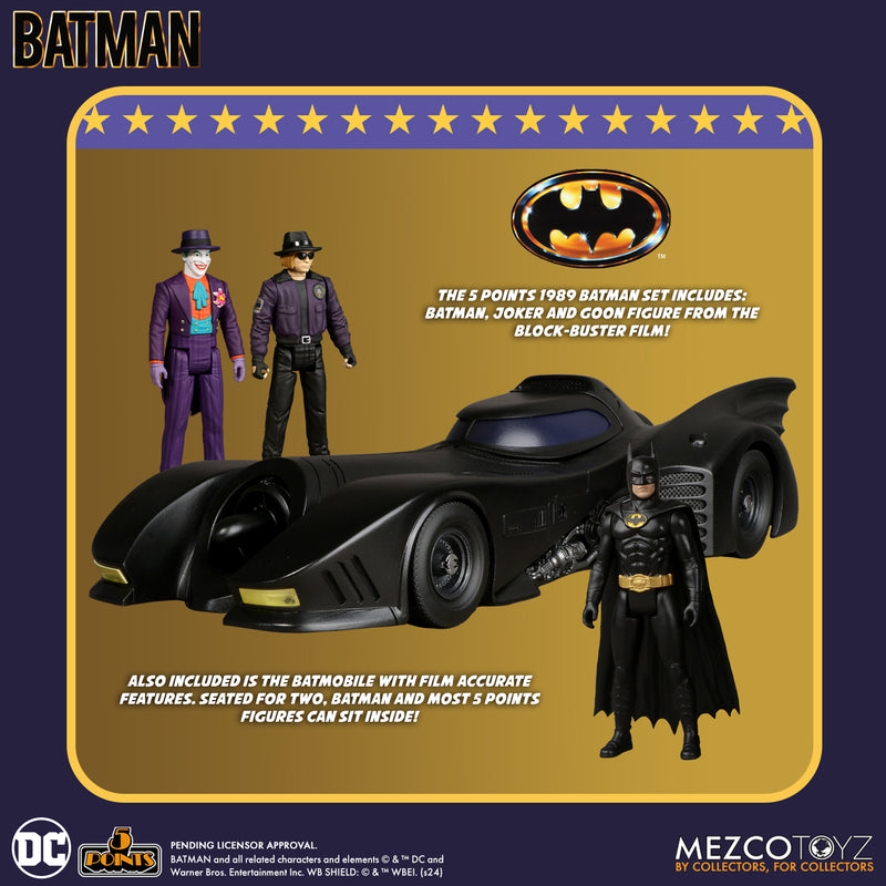 Mezco Toyz 5 Points 1989 Batman Assortment - Goon Collectible Figure