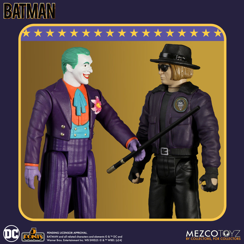 Mezco Toyz 5 Points 1989 Batman Assortment - Joker Collectible Figure