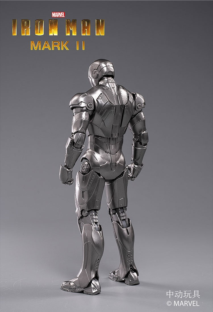 ZD Toys Iron Man Mark II 1:10 Scale Collectible Figure (With Light Up Function)