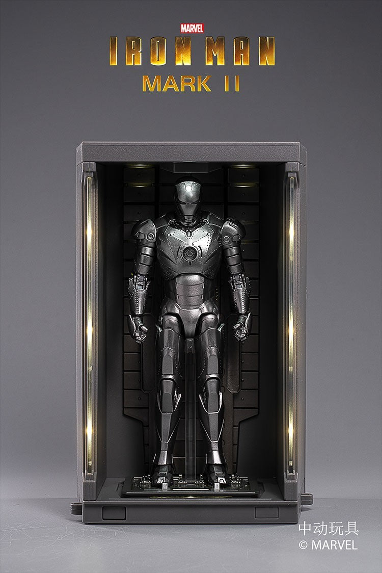 ZD Toys Iron Man Mark II 1:10 Scale Collectible Figure (With Light Up Function)